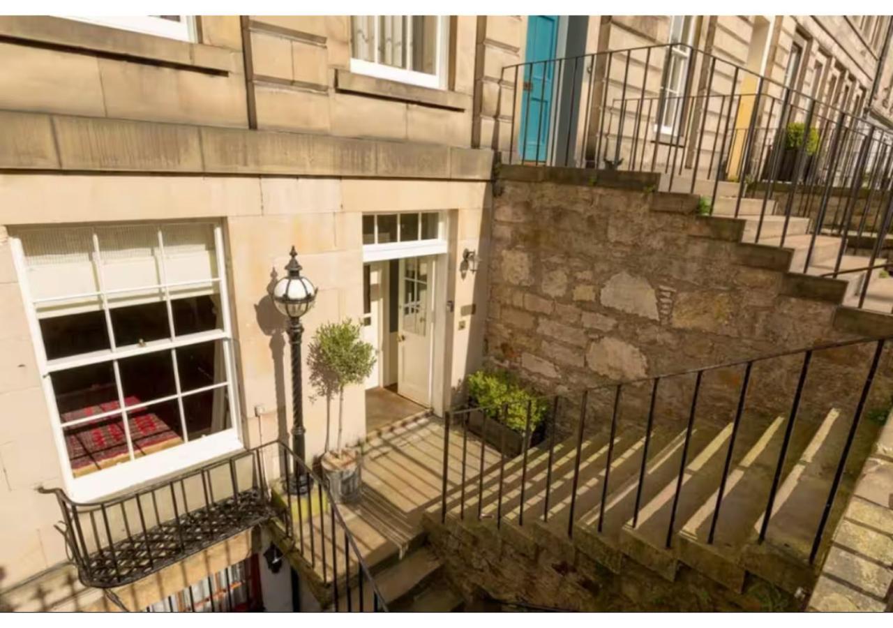 Joivy Boutique Apt With Patio In New Town EDI Exteriér fotografie